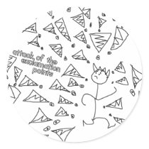 Attack of the Exclamation Points Stickers