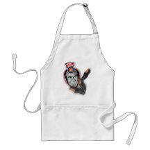 Attack of the flying shoe-Throw Shoe @ George Bush Apron