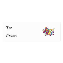 attack of the monster balls business card template