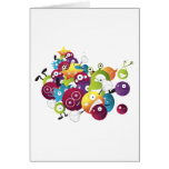 attack of the monster balls greeting card