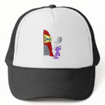 Attack of the spare tire trucker hat