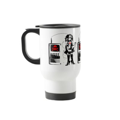 Attack of the Techno-Bimbos!!! Coffee Mug by mercurius