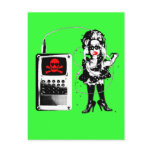 Attack of the Techno-Bimbos!!! postcards