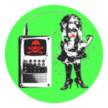 Attack of the Techno-Bimbos!!! stickers
