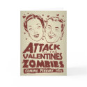 Attack of the Valentines Zombies cards
