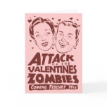 Attack of the Valentines Zombies Cards
