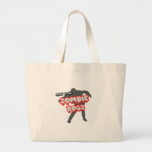 Attack of the Zombie Boss Canvas Bags
