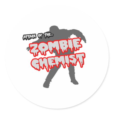 Attack of the Zombie Chemist by chemistshirts