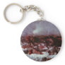 Attack On Smardan (Study) By Grigorescu Nicolae Keychain