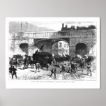 Attack on the Prison Van at Manchester posters