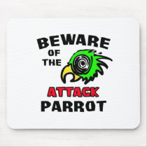 Attack Parrot Mouse Mat