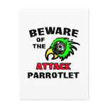 Attack Parrotlet Postcards