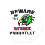 Attack Parrotlet Stickers