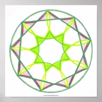 Attainment Mandala Poster by dtcreations