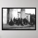 Attendees of the Funeral of Robert E. Lee 1870 posters