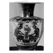 Attic black figure hydra card