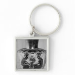 Attic black figure hydra key chain