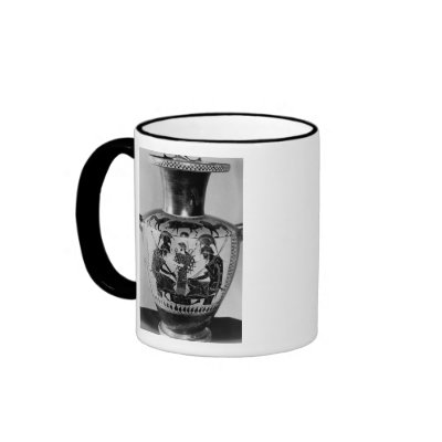 Attic black figure hydra coffee mug by bridgemanart