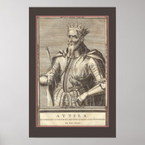 Attila The Hun, Scourge of God with Border