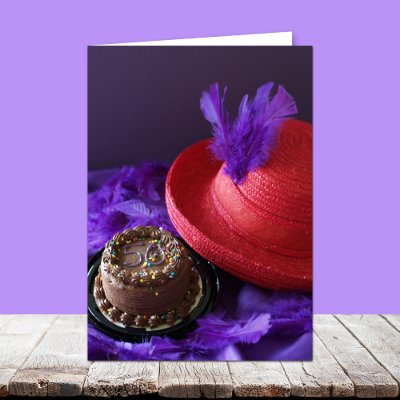 Attitude 50th Birthday Card by KathyHenis