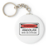 Attitude Angolan Keychains