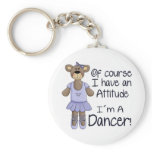 Attitude Dancer Key Chains