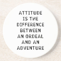 Attitude Difference Coasters