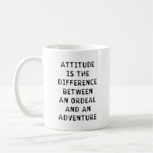 Attitude Difference Coffee Mug