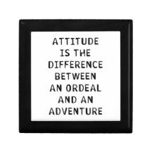 Attitude Difference Trinket Box