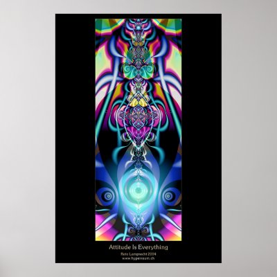 Attitude Is Everything Posters by hyperraum