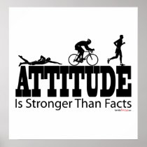 Attitude is Stronger than Facts Print