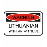 Attitude Lithuanian t-shirts