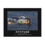 Attitude Mallard Ducks Motivational Postcards