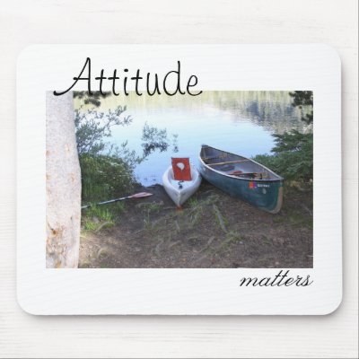 Attitude Matters Mousepads by joacreations