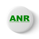 Attitudes - "A Natural Redhead" Button