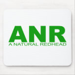 Attitudes - "A Natural Redhead" mousepads