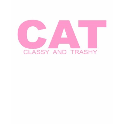Attitudes - "Classy And Trashy" Tee Shirt by outoftheboxx