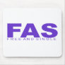 Attitudes - "Free And Single" Mouse Mats