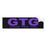 Attitudes - "Good Time Girl" Bumper Sticker