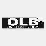Attitudes - "One Lonely Boy" Bumper Sticker