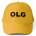 Attitudes - "One Lonely Girl" Trucker Hats
