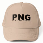 Attitudes - "Play No Games" Trucker Hats