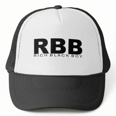 Attitudes - "Rich Black Boy" Trucker Hats by outoftheboxx