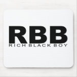 Attitudes - "Rich Black Boy" mousepads
