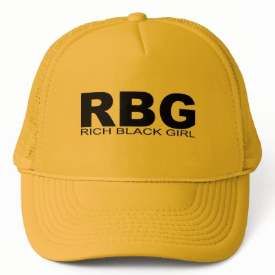 Attitudes - "Rich Black Girl" Hat by outoftheboxx