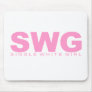 Attitudes - "Single White Girl" Mouse Pad