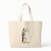 ATTORNEY AT LAW CANVAS BAG