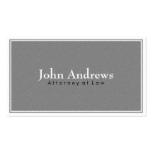 Attorney at Law - Business Cards