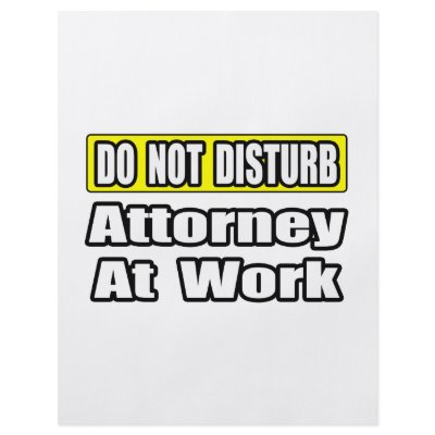 Attorney At Work by attorneyshirts
