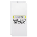 Attorney At Work rack cards